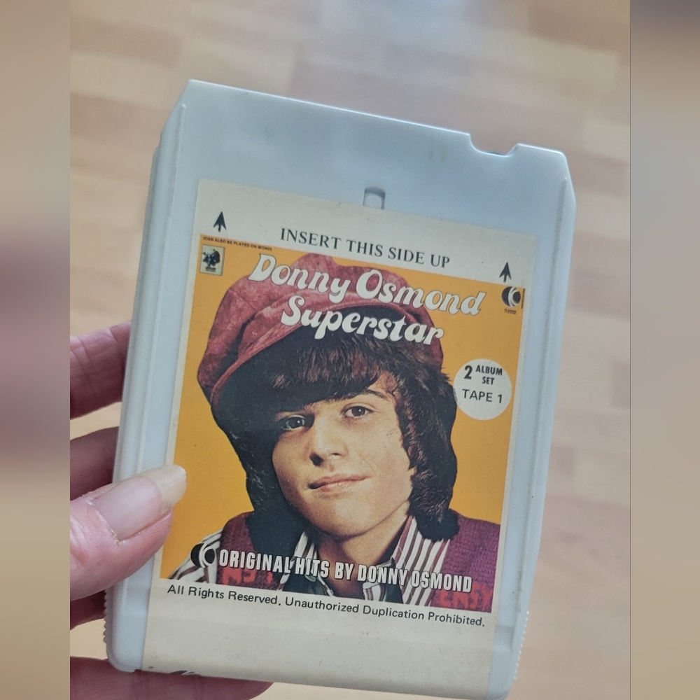 Donny Osmond Superstar 8-Track Tape